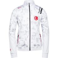 2AS Fırat Milli Takım Beyaz Fermuarlı Erkek Sweatshirt