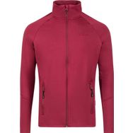 2AS Menza Bordo Tam Fermuarlı Erkek Sweatshirt