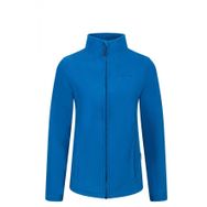 2AS Peridot Tam Fermuarlı Mavi Kadın Polar Sweatshirt