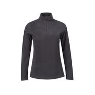 2AS Pinna Yarım Fermuarlı Antrasit Polar Kadın Sweatshirt