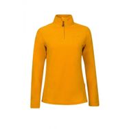 2AS Pinna Yarım Fermuarlı Koyu Sarı Polar Kadın Sweatshirt