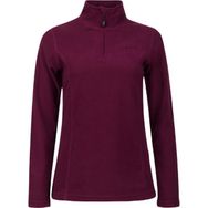 2AS Pinna Yarım Fermuarlı Mor Polar Kadın Sweatshirt