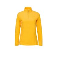 2AS Pinna Yarım Fermuarlı Sarı Polar Kadın Sweatshirt