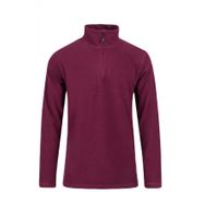 2AS Purna Yarım Fermuarlı Polar Mor Erkek Sweatshirt