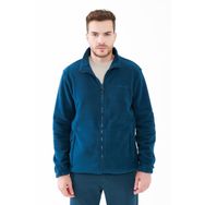 2AS Saka Lacivert Tam Fermuarlı Erkek Polar Sweatshirt