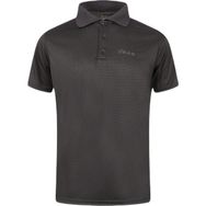 2AS Siyah Tipal Polo Yaka Erkek T-shirt