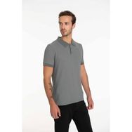 2AS Teal Antrasit Polo Yaka Erkek T-shirt
