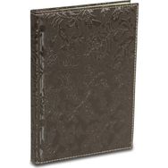 2K Paris 20x28 cm Kahve Çizgili Defter