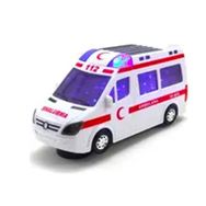 2Kids Sesli Işıklı Çarp Dön Oyuncak Ambulans Araba