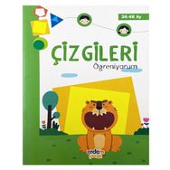 3-4 Yaş Çizgileri Öğreniyorum Kitabı-Erdem Çocuk Yayınları
