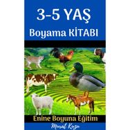 3-5 Yaş İçin Boyama Kitabı - Enine Boyuna Eğitim