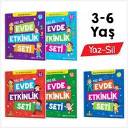 3-6 Yaş Evde Etkinlik Seti - Yeti Kitap