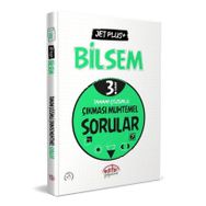 3. Sınıf Bilsem Jet Plus+ Tamamı Çözümlü Çıkması Muhtemel Sorular - Editör Yayınları