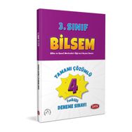3. Sınıf Bilsem Tamamı Çözümlü Fasikül 4 Deneme Sınavı - Data Yayınları