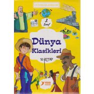 3. Sınıf Dünya Klasikleri Seti 10 Kitap Takım Kolektif Yuva Yayınları