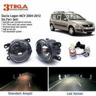 3 Tıkla Dacia Logan Mcv 2004-2012 Beyaz LED Xenon Sis Farı Seti