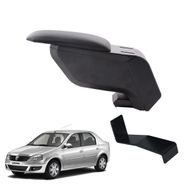 3 Tıkla Dacia Logan Sedan 2006 Siyah Delmesiz Çelik Ayaklı Kol Dayama Kolçak