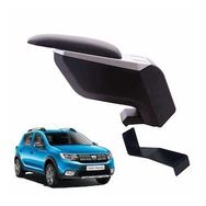 3 Tıkla Dacia Sandero Stepway 2020 Siyah Delmesiz Çelik Ayaklı Kol Dayama Kolçak