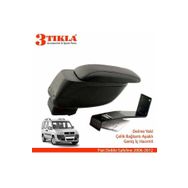 3 Tıkla Fiat Doblo Safeline 2006-2012 Geniş Hacimli Delmesiz Çelik Ayaklı Kol Dayama Kolçak
