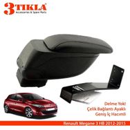 3 Tıkla Renault Megane 3 HB Geniş Hacimli Delmesiz Çelik Ayaklı Kolçak