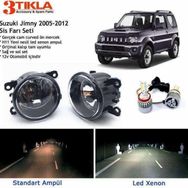 3 Tıkla Suzuki Jimny 2005-2012 Beyaz LED Xenon Sis Farı Seti