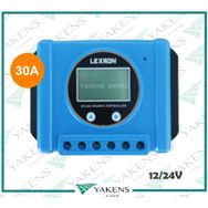 30 Amper 12-24V Solar Pwm Şarj Kontrol Cihazı Yeni Mavi Kasa Lexron