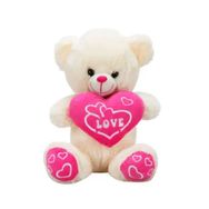 30 cm Peluş Kalpli Ayı