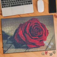 3061486 Kırmızı Gül 240 Parça Puzzle Yapboz