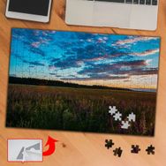 31059 Gün Batımında Tarla 240 Parça Puzzle Yapboz Tablo