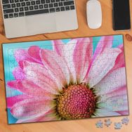 3140492 Pembe Tatlı Çiçek 240 Parça Puzzle Yapboz
