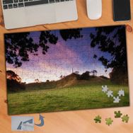 316 Ağaç Dalları Ve Doğa Manzarası 240 Parça Puzzle Yapboz Tablo