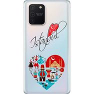 318 Samsung Galaxy S10 Lite SM-G770F İstanbul Fest Baskılı Silikon Kılıf
