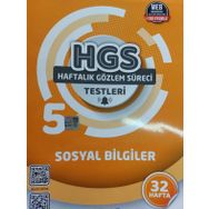 32 Hafta HGS 5. Sınıf Sosyal Bilgiler Haftalık Gözlem Süreci Testleri Seviye Yayınları