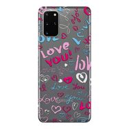 345 Samsung Galaxy S20 Plus SM-G985F Love You Baskılı Silikon Kılıf