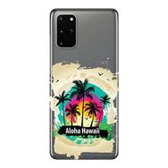 349 Samsung Galaxy S20 Plus SM-G985F Aloha Hawaii Baskılı Silikon Kılıf