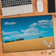 349027 Buğday Tarlasında Gökyüzü 240 Parça Puzzle Yapboz