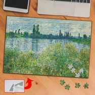 350 Seine Gölü Monet 240 Parça Puzzle Yapboz Tablo