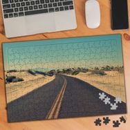 351481 Kumlu Yol 240 Parça Puzzle Yapboz