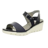 35313 Ara Shoes Kadın Dolgu Topuk Sandalet 3-8,5 Mavi 37.5
