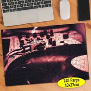 353387549 Pikap Dj Turntable Plak 240 Parça Puzzle Yapboz
