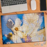 3555255 Beyaz Güneş Çiçeği 240 Parça Puzzle Yapboz