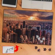 3676 Şehir Görüntüsü Binalar 240 Parça Puzzle Yapboz Tablo