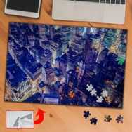 3717 Kuş Bakışı Şehir Manzarası 240 Parça Puzzle Yapboz Tablo