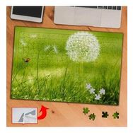 3733 Karahindiba Yeşil Çimenler 240 Parça Puzzle Yapboz Tablo