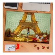 3739 Eyfel Kulesi Altında Yol 240 Parça Puzzle Yapboz Tablo