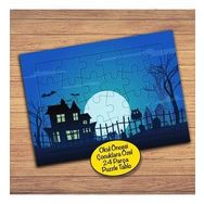 3897 Halloween Cadılar Bayramı 24 Parça Çocuklara Özel Yapboz Tablo