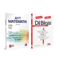 3d 2 Kitap Ayt Matematik Deneme ve Akm Dil Bilgisi Soru Bankası Seti