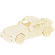 3D PI-911 Ahşap Araba Puzzle