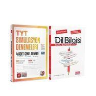 3d Tyt 4'lü Simülasyon Deneme ve Akm Dil Bilgisi Soru Bankası Seti 2 Kitap