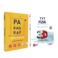 3D TYT Fizik ve AKM Paragraf Soru Bankası Seti 2 Kitap